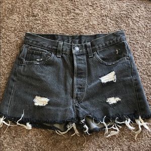 Levi denim shorts